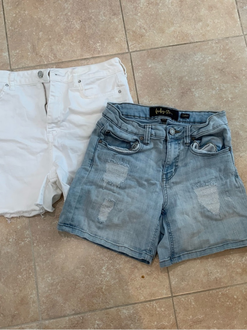 Distress Denim Cutoff Shorts bundle